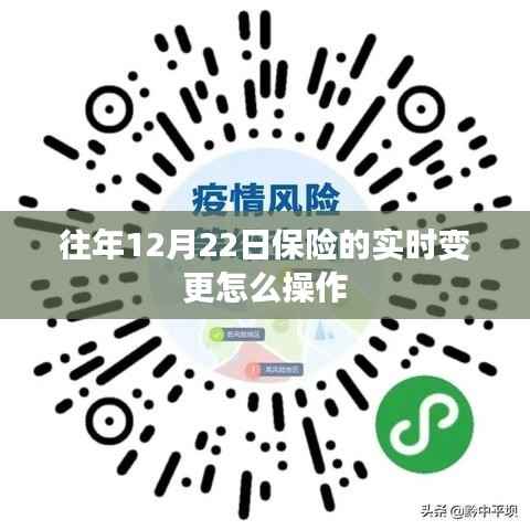 往年12月22日保险实时变更操作指南