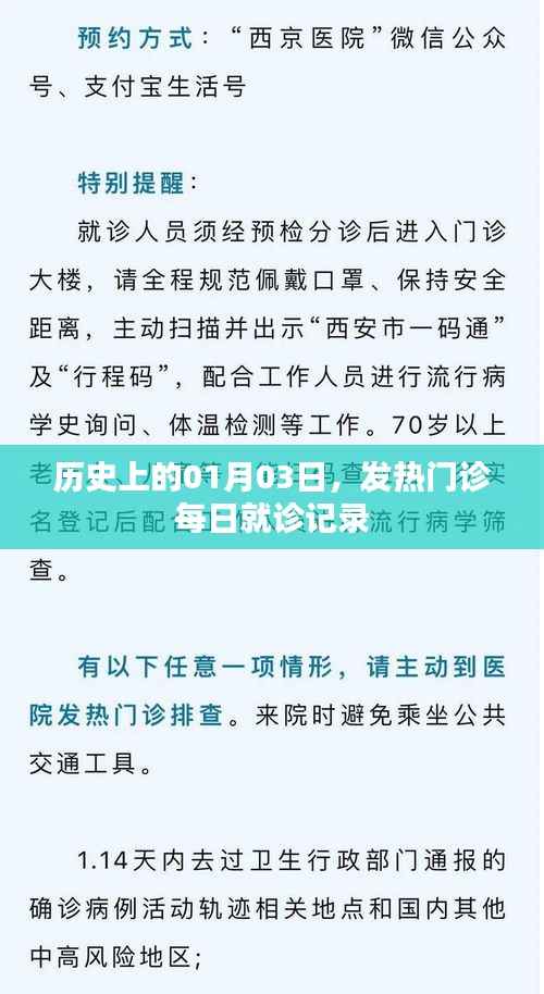 历史上的发热门每日就诊记录,揭秘一月三日数据